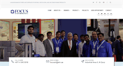 Desktop Screenshot of focusair.ae